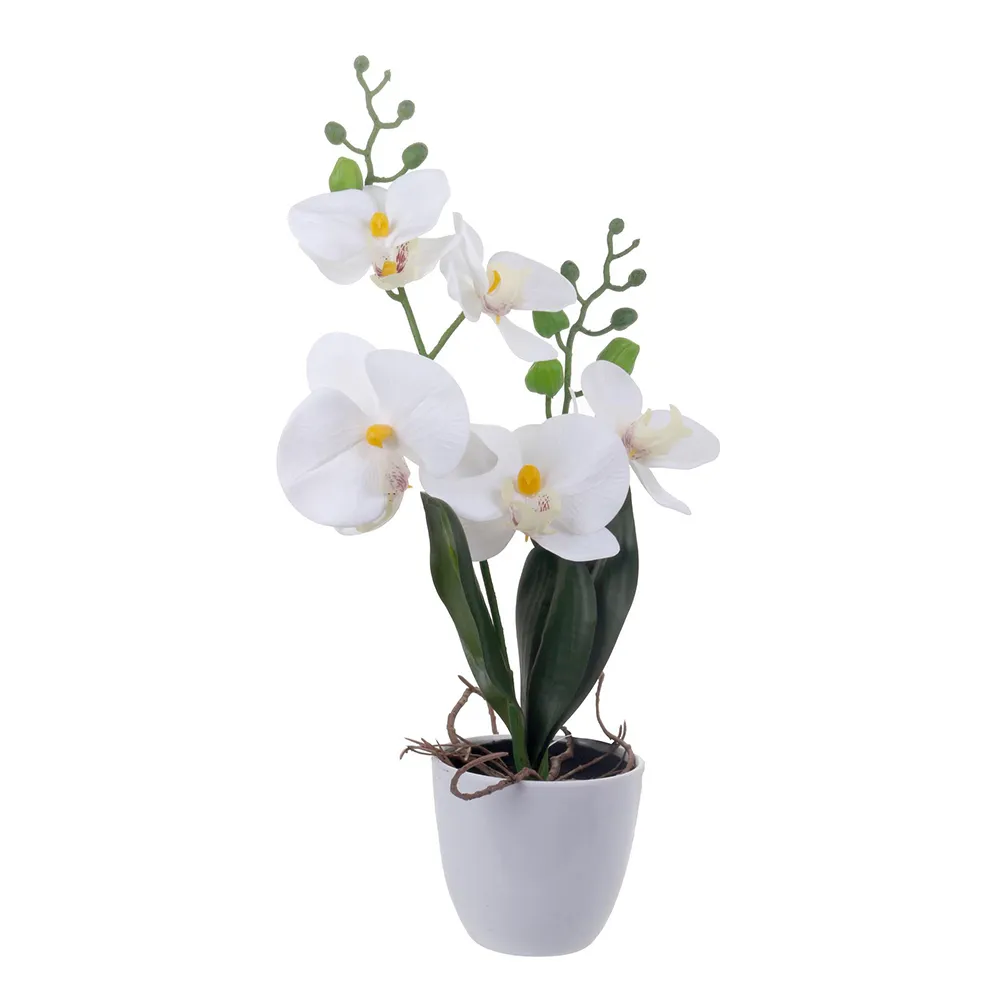 FLOR ORQUIDEA BLANCA 12069 ADORNO