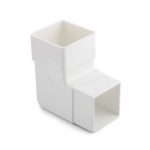 Codo Bajante Blanco 90 | Plastigama