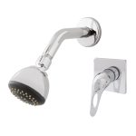 Corvus Monomando Para Ducha Placa Cuadrada Con Regadera | EDESA