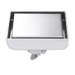 Rejilla Inox De Diseño 10cmX10cm Con Trampa | EDESA