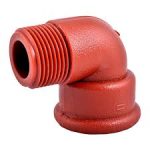 Codo Cachimba Roscable 1/2X90  | Plastigama