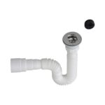 Desag de 1.1/2 c/Tapon y Sifon Extendible Ext. Universal | F.V. - AREA ANDINA S.A